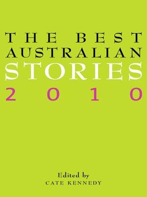 cover image of The Best Australian Stories 2010